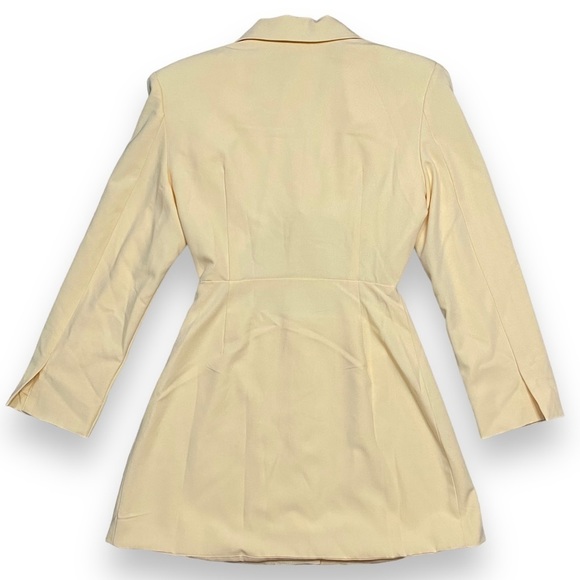 DANIELLE Bernstein Cut Out Blazer Dress in Buttermilk - Size Small - Picture 3 of 8